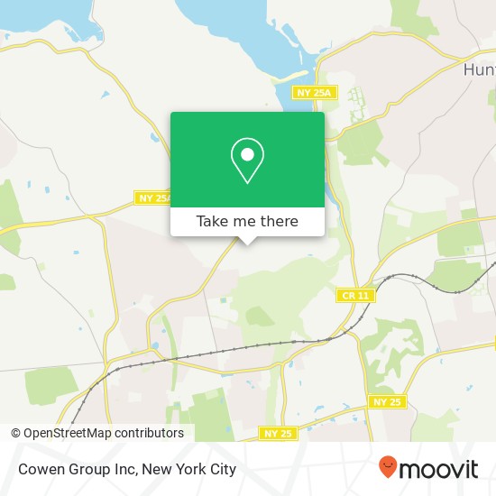 Cowen Group Inc map