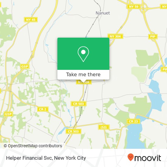 Helper Financial Svc map