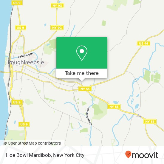 Hoe Bowl Mardibob map
