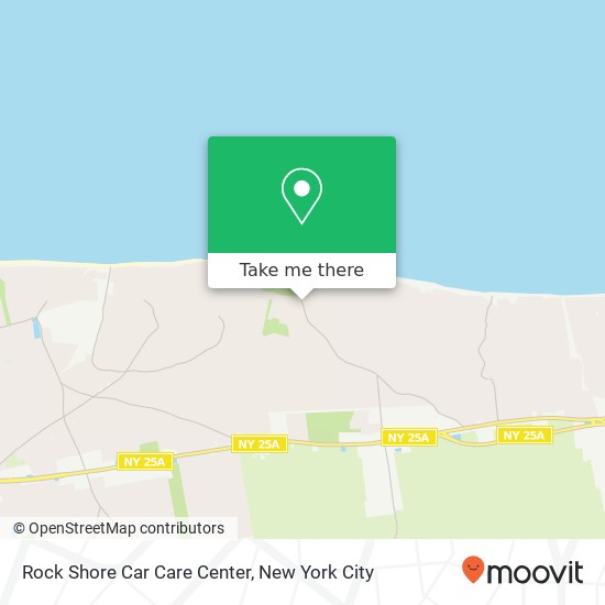 Rock Shore Car Care Center map
