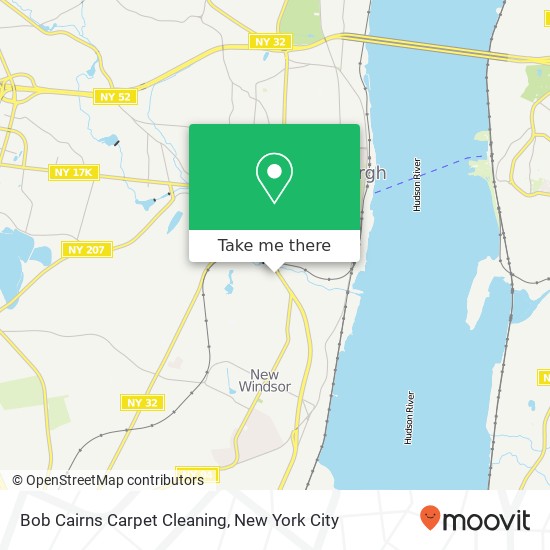 Mapa de Bob Cairns Carpet Cleaning