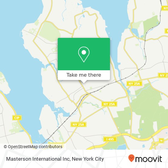 Masterson International Inc map