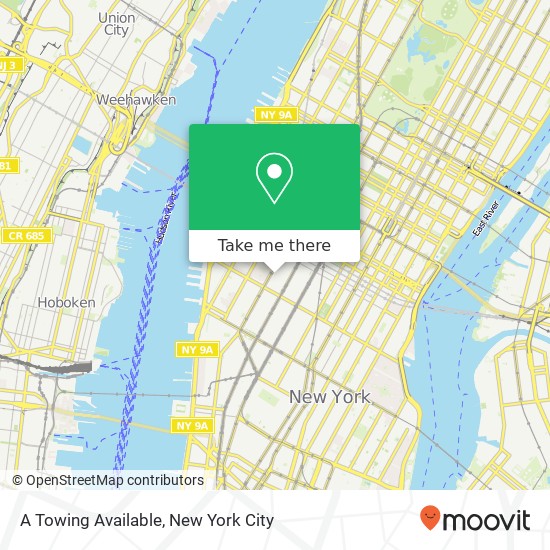 A Towing Available map