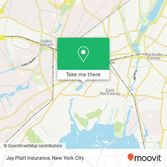 Mapa de Jay Platt Insurance