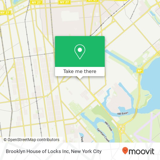 Brooklyn House of Locks Inc map