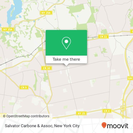 Salvator Carbone & Assoc map