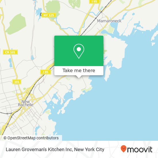 Lauren Groveman's Kitchen Inc map