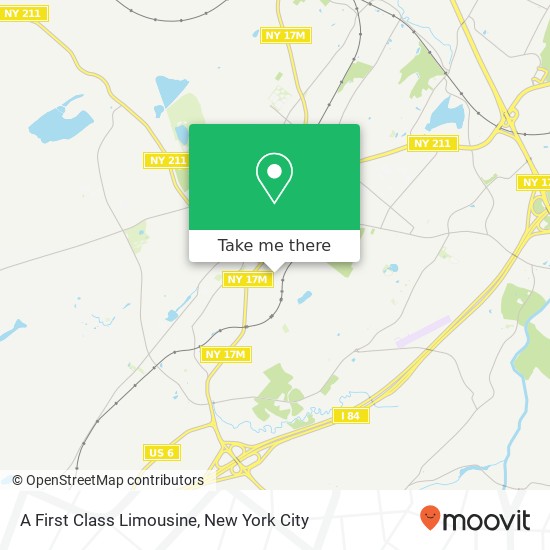 A First Class Limousine map