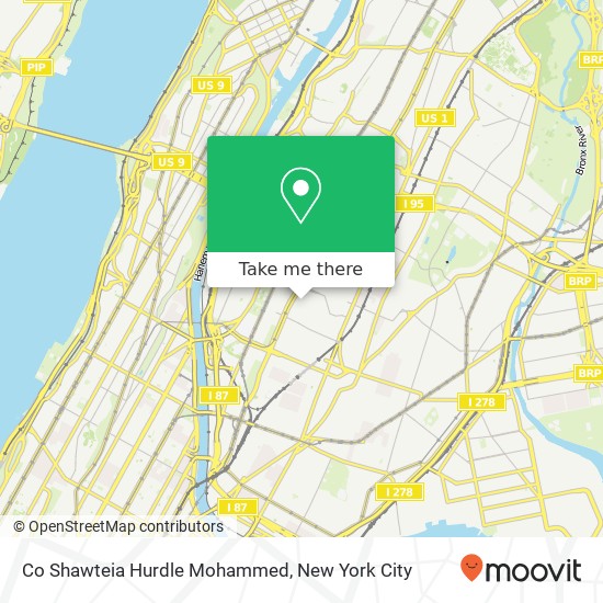 Co Shawteia Hurdle Mohammed map