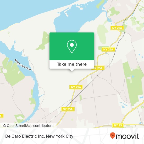 Mapa de De Caro Electric Inc