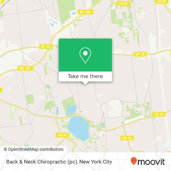 Back & Neck Chiropractic (pc) map