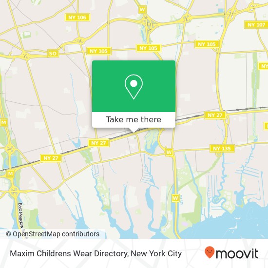 Maxim Childrens Wear Directory map