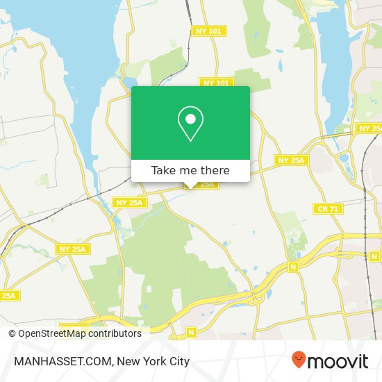 MANHASSET.COM map