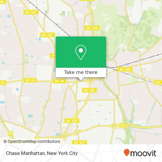 Chase Manhattan map