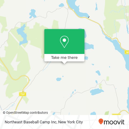Mapa de Northeast Baseball Camp Inc