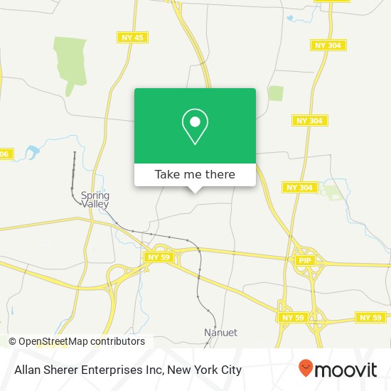 Mapa de Allan Sherer Enterprises Inc