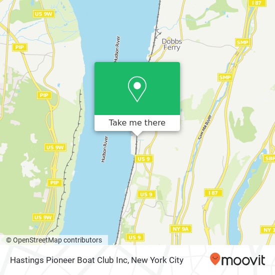 Hastings Pioneer Boat Club Inc map