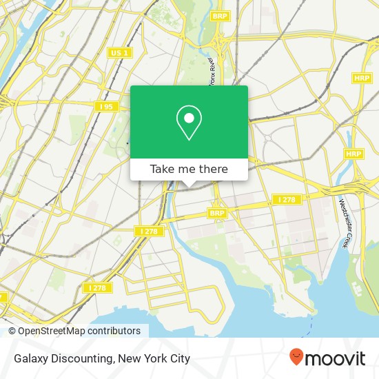 Galaxy Discounting map