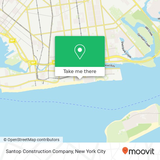 Santop Construction Company map