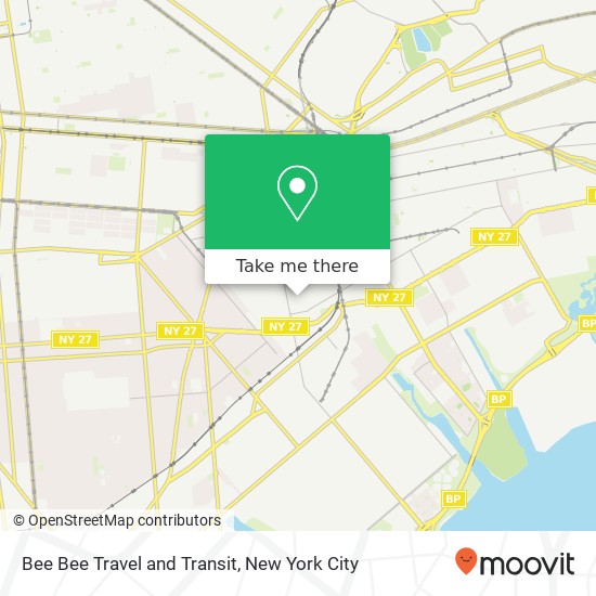 Mapa de Bee Bee Travel and Transit