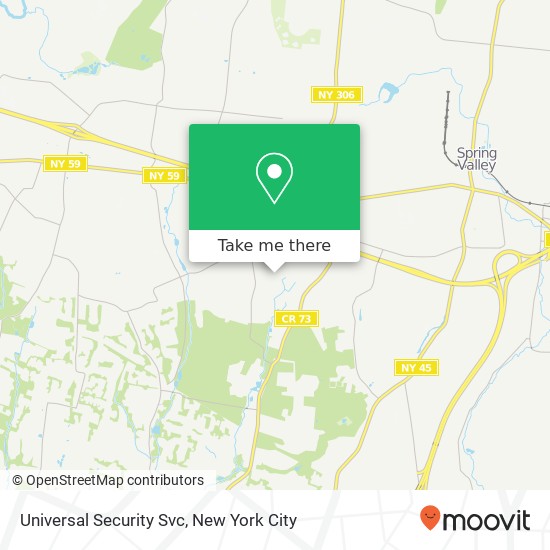 Universal Security Svc map
