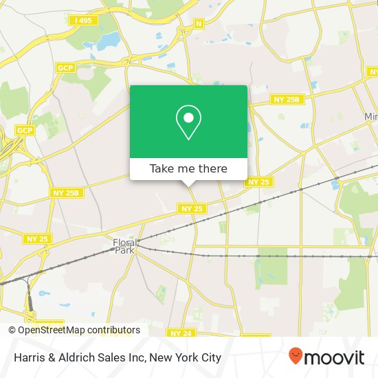 Harris & Aldrich Sales Inc map