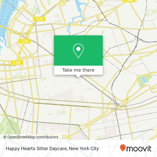 Happy Hearts Sitter Daycare map