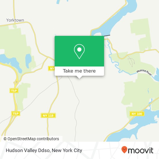 Hudson Valley Ddso map