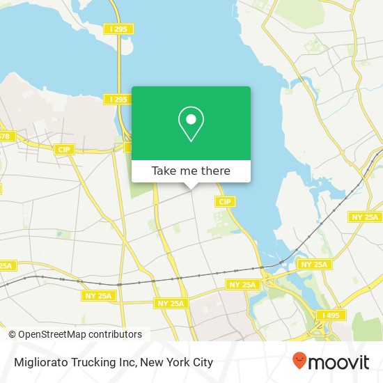 Mapa de Migliorato Trucking Inc