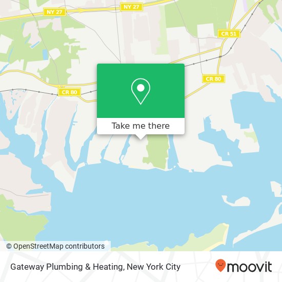 Gateway Plumbing & Heating map