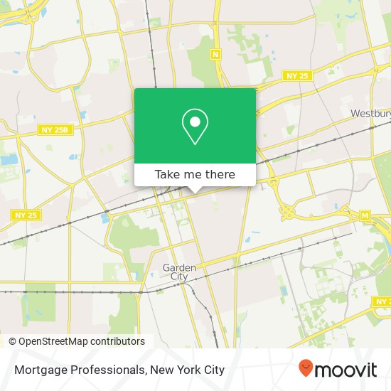 Mortgage Professionals map