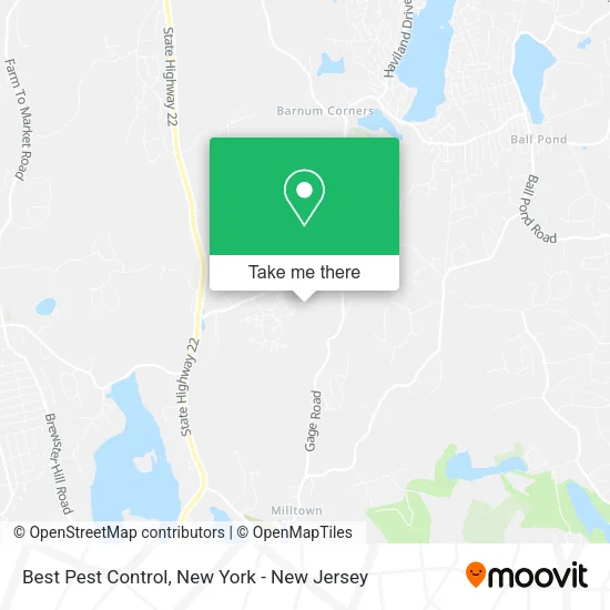 Best Pest Control map