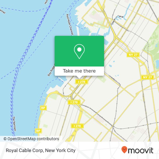Royal Cable Corp map