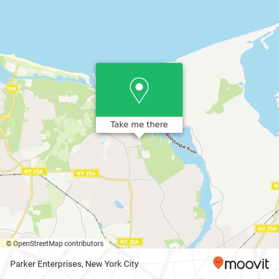 Parker Enterprises map
