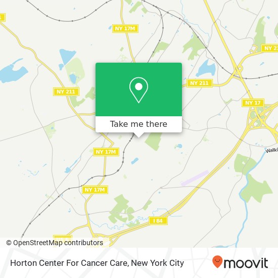 Horton Center For Cancer Care map