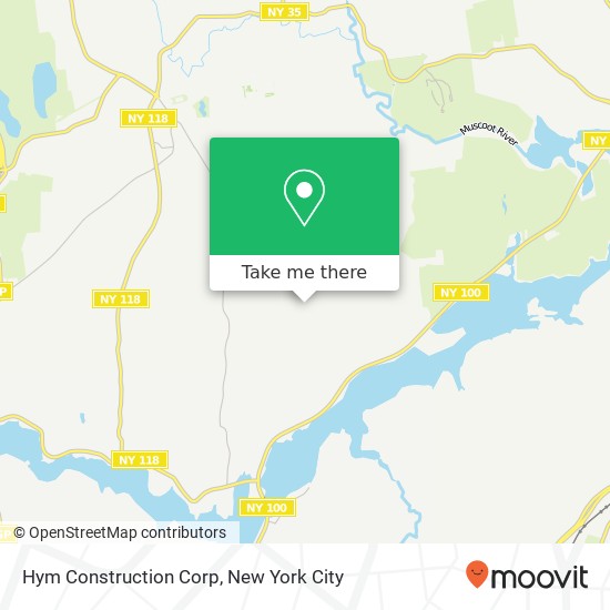 Hym Construction Corp map