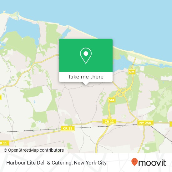 Harbour Lite Deli & Catering map