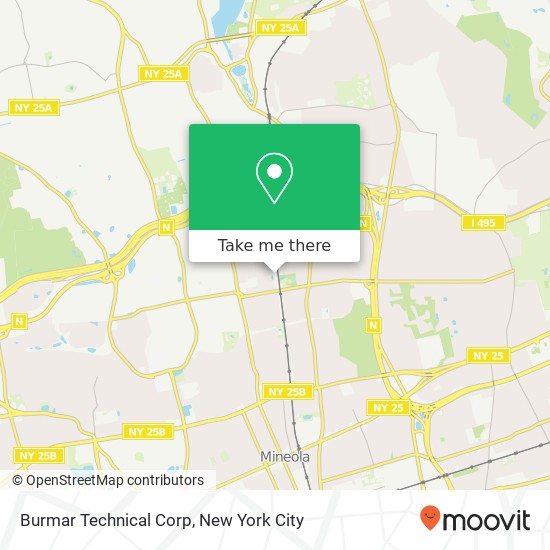 Mapa de Burmar Technical Corp