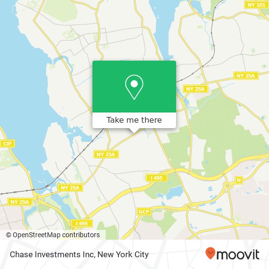 Mapa de Chase Investments Inc