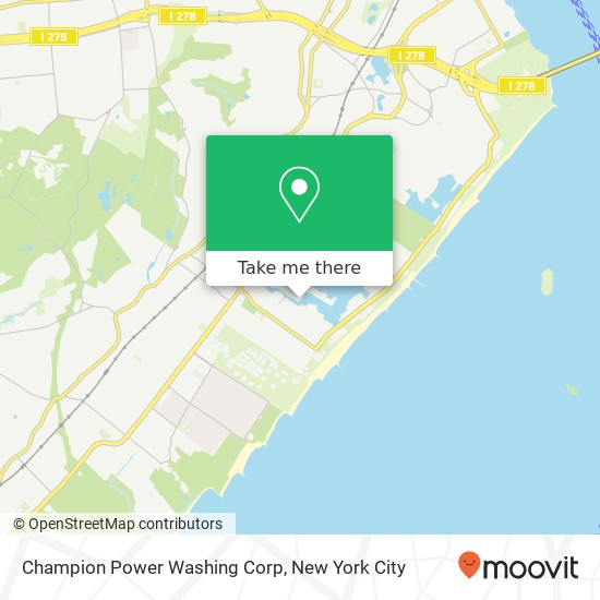 Mapa de Champion Power Washing Corp
