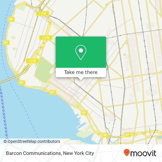 Barcon Communications map