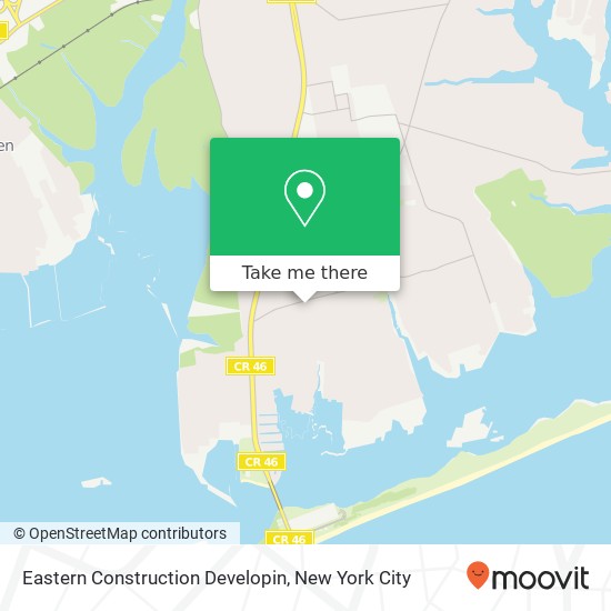 Eastern Construction Developin map
