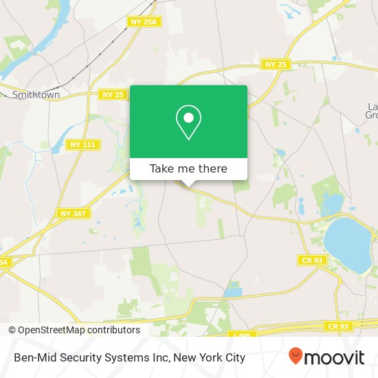 Ben-Mid Security Systems Inc map