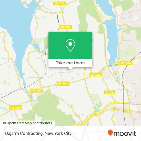 Dajarm Contracting map