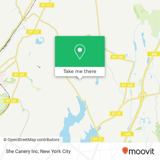 She Canery Inc map