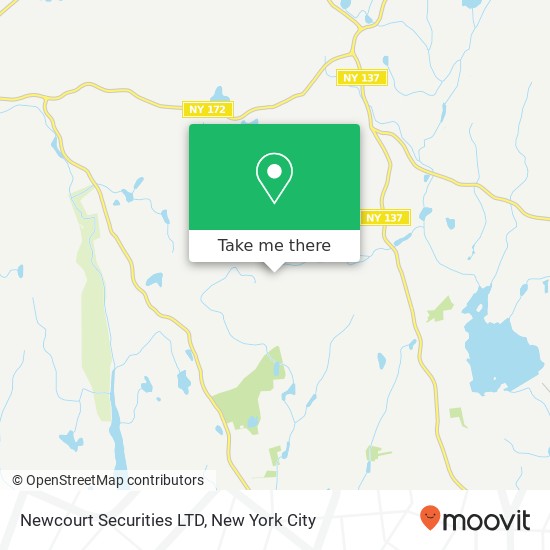 Mapa de Newcourt Securities LTD