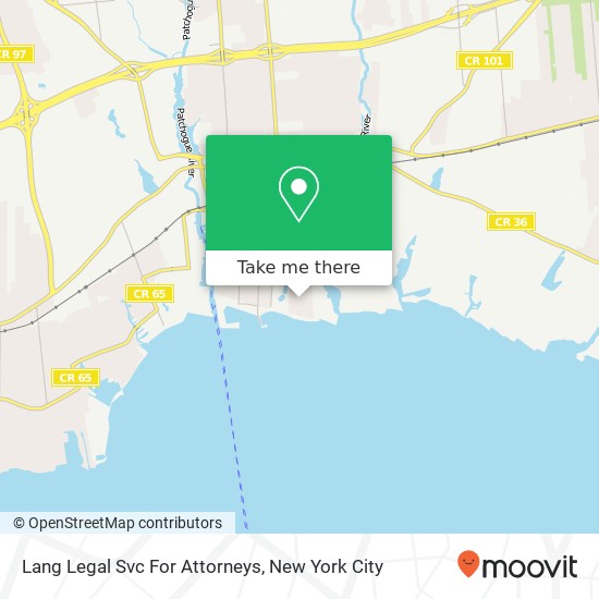 Mapa de Lang Legal Svc For Attorneys