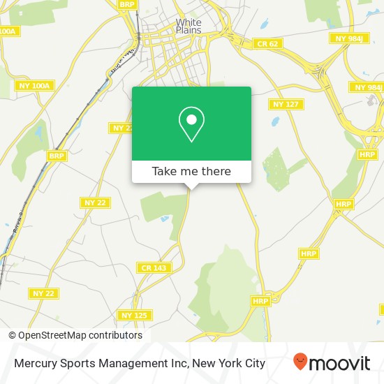 Mercury Sports Management Inc map