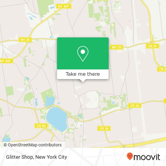 Mapa de Glitter Shop