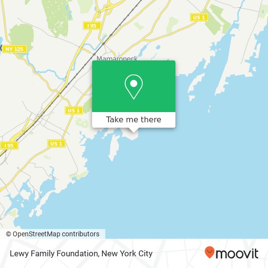 Lewy Family Foundation map